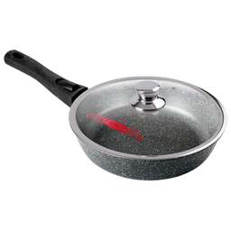 ГОРНИЦА С2654аг а/пр литая 26см съемн/руч стекл/кр Гранит