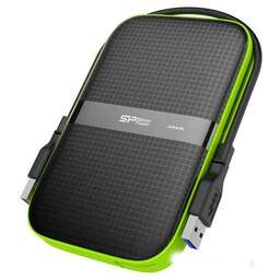 SILICON POWER Жесткий диск USB3.0 1TB SP010TBPHDA60S3K A60 SP010TBPHDA60S3K Armor 2.5" черный