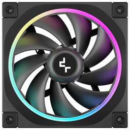 DEEPCOOL Вентилятор для корпуса FL12 ARGB 120х120x25 черный 4-pin 32дБ (R-FL12-BKAPN1-G) Ret