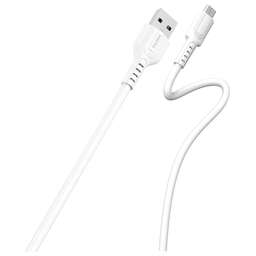 SMARTBUY (iK-12-S33w) S33 MicroUSB белый, 4 А, мощь, TPE, 1 м