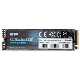 SILICON POWER Накопитель SSD PCIe 3.0 x4 256GB SP256GBP34A60M28 M-Series M.2 2280