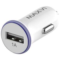 MAXVI АЗУ CCM-101WB USB 1А бело-синий