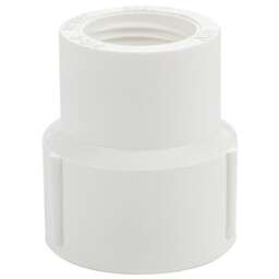 МАК - Муфта 1/2"х3/4" ПВХ (PVC-U) белая. 4719