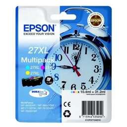 EPSON Картридж T2715, 3 цвета / C13T27154022 / C13T27154012