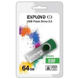 EXPLOYD 64GB 530 зеленый [EX064GB530-G]