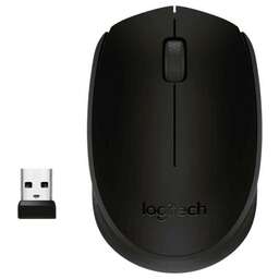 LOGITECH Мышь беспроводная M171 black (USB, оптическая, 1000dpi, 2but) (910-004643)