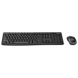 LOGITECH Комплект (клавиатура+мышь) MK270, USB, беспроводной, черный [920-004509]