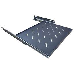 LANMASTER Полка выдвижная TWT-CBB-SM-8/20 1U нагр.:20кг. 19" 800мм черный (упак.:1шт)