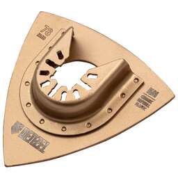 DENZEL Насадка для МФИ шлифовальная дельтавидная, HM, по плитке и дереву, 78 мм 782323