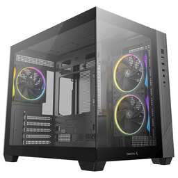 DEEPCOOL Корпус CG330 3F черный без БП mATX 6x120mm 4x140mm 2xUSB2.0 1xUSB3.0 audio bott PSU