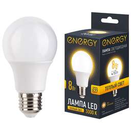 ENERGY LED А60-8-E27-3000 (109304)
