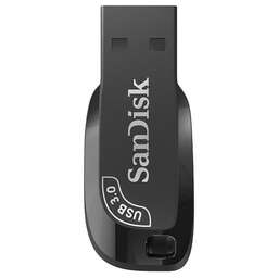 SANDISK Флеш диск 128Gb Ultra Shift, USB Type-A, plastic case, black (SDCZ410-128G-G46)
