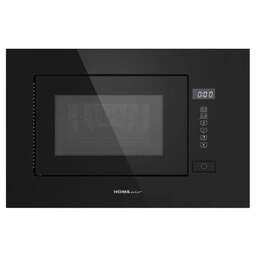 HOMSAIR Встраиваемая микроволновая печь MOB205GB, 20л, 1080Вт, черный