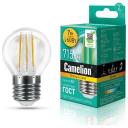 CAMELION (13457) LED7-G45-FL/830/E27