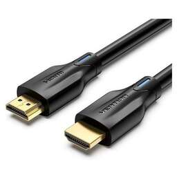 VENTION Кабель аудио-видео AANBI, HDMI (m) - HDMI (m), ver 2.1, 3м, GOLD, черный