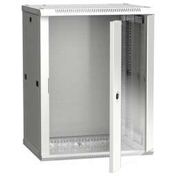 ITK Шкаф коммутационный Linea W LWR3-12U64-GF настенный, стеклянная передняя дверь, 12U, 600x635x450 мм
