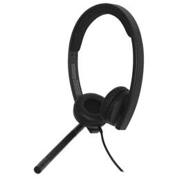 LOGITECH Наушники с микрофоном H570e черный 1.9м накладные USB оголовье (981-000575)