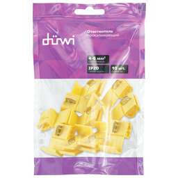 DUWI (26641 9) Ответвитель прокалывающий, ОВ-3, 4-6мм², под обжим, жел