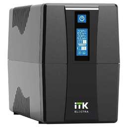 ITK Источник бесперебойного питания Electra EET-0600VA-1-001-S 360Вт 600ВА черный