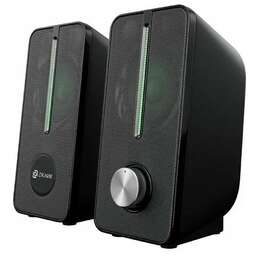 OKLICK Колонки OK-120U, 2.0, черный