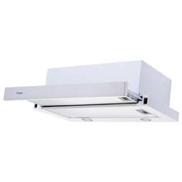 HAIER Встраиваемая вытяжка HVX-T671W, управление кнопочное, белый [td0028554ru]