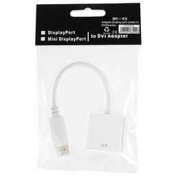 NONAME Переходник DisplayPort (m) DVI (f) белый