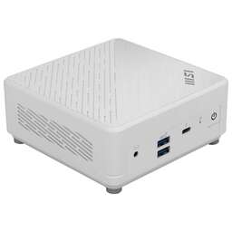 MSI Неттоп Cubi 5 1M-463BRU Core 5 120U (1.4) Graphics без ОС 2.5xGbitEth+1xGbitEth WiFi BT 65W белый (936-B0A822-463)