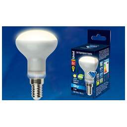 UNIEL (UL-00001491) LED-R50-6W/WW/E14/FR PLS02WH