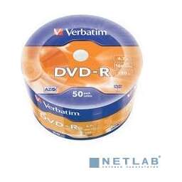 VERBATIM Диск 4.7Gb 16x bulk (50шт) (43788)