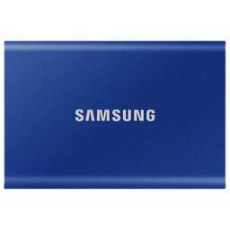 SAMSUNG Внешний диск SSD T7 MU-PC1T0H/WW, 1ТБ, синий