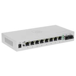 SNR Коммутатор -S1908GP-2S (L2) 8x1Гбит/с 2SFP 8PoE 120W неуправляемый