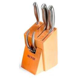 HUOHOU Набор кухонных ножей HU0014 [hu0014 silver rus]