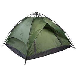 NATUREHIKE Палатка четырёхместная автоматическая тёмно-зелёная NH21ZP008 (109802)