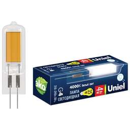 UNIEL (UL-00005066) LED-JC-220/6W/4000K/G4/CL GLZ08TR