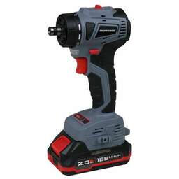 PROFIPOWER E0250 Аккумуляторный бесщеточный шуруповерт со съемным патроном MKBL-18BM (18В, 45Нм, Li-ion-2шт, 2.0Ач, 0,8-10мм, бита, З/У,в кейсе)