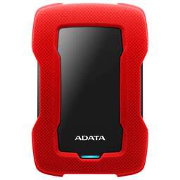 A-DATA Внешний диск HDD DashDrive Durable HD330, 2ТБ, красный [ahd330-2tu31-crd]