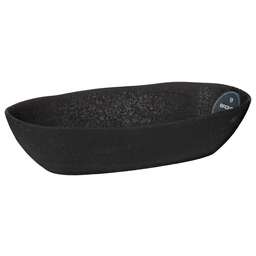 BRONCO БЛЮДО ГЛУБОКОЕ "MIDNIGHT" 23,5*12,5*5 СМ (МАЛ=2ШТ./КОР=24ШТ.) 62-123