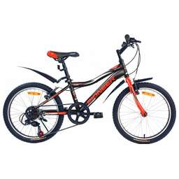 PIONEER BOOMER 20"/11" black-red-white