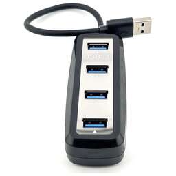 NONAME Разветвитель USB 3.0 BPH-1816U2 4порт. черный