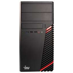 IRU ПК Home 310H6SE MT i3 12100 (3.3) 16Gb SSD256Gb UHDG 730 Free DOS GbitEth 400W черный (1994644)