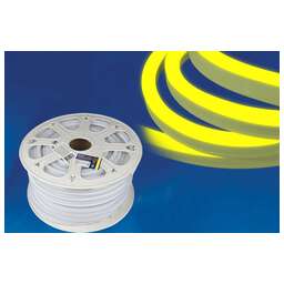 UNIEL ULS-N21-2835-120LED/m-8mm-IP67-220V-8W/m-50M-YELLOW бобина