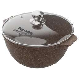 МЕЧТА 54806 со стеклянной крышкой. "Гранит brown" 4,0л