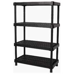 BLOCKER BR3804ЧР EXPERT вентилируемый 90*45 4 полки черный