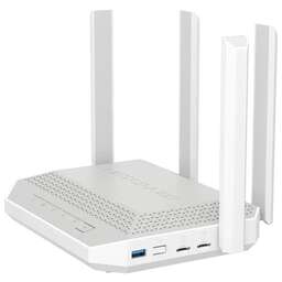 KEENETIC Роутер беспроводной Netcraze Hopper 4G+ (NC-2312) AX3000 10/100/1000BASE-TX/4G cat.6 белый