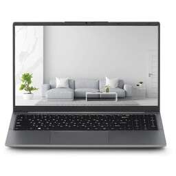 AZERTY Ноутбук Memoir RB-1560 15.6", IPS, Intel Core i3 N305 1.8ГГц, 8-ядерный, 16ГБ DDR4, 256ГБ SSD, Intel UHD Graphics, Windows 11 Pro, серый [120-0900]