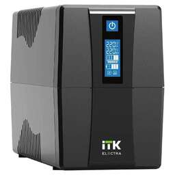 ITK Источник бесперебойного питания Electra EET-0800VA-1-001-S 480Вт 800ВА черный