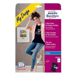 AVERY ZWECKFORM Термотрансфер MD1003, A4, для струйной печати, 4л, белый, покрытие матовое