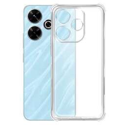 BORASCO Чехол (клип-кейс) Bumper Case, для Xiaomi Poco M6 4G, противоударный, прозрачный [73625]