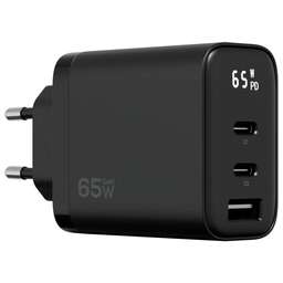 MAGSSORY Сетевое зар./устр. ACH009 65W (PD3.0+PPS+QC4+AFC+FCP+SCP) универсальное черный