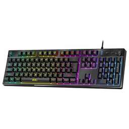 GENIUS Клавиатура игровая проводная Scorpion K7 Plus (RGB-подсветка, 16КБ встроенная память, USB Plug and Play) (31310056402)